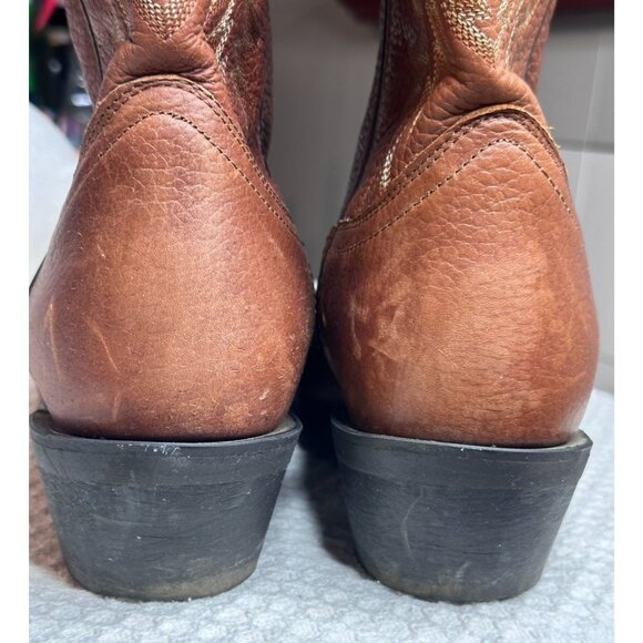 Laredo Saw Mill Boots 12" Shaft Mens Size 9EW Cowboy Western Brown Briar 68494 - Picture 6 of 7